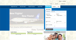 Desktop Screenshot of flyariana.ca